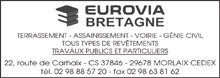 Eurovia partenaire du football Club Bodilis Plougar