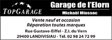 Garage de l'Elorn Landivisiau partenaire du football Club Bodilis Plougar