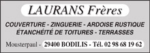 Laurans Frères partenaire du football Club Bodilis Plougar