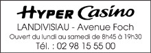 Hyper Casino partenaire du football Club Bodilis Plougar