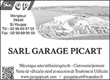 Garage Picart partenaire du football Club Bodilis Plougar